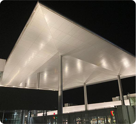 Sistema di illuminazione esterna a Senago